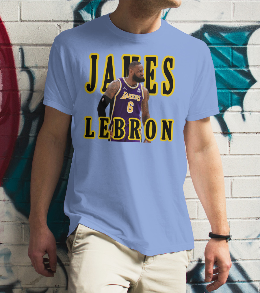 LeBron James Lakers Breakthrough Victory Performance T-Shirt