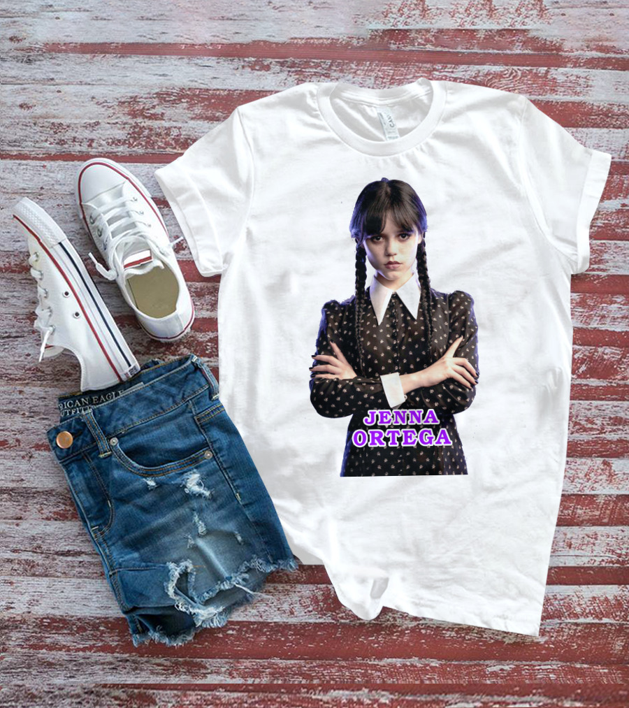 Jenna Ortega Iconic Braided T-Shirt