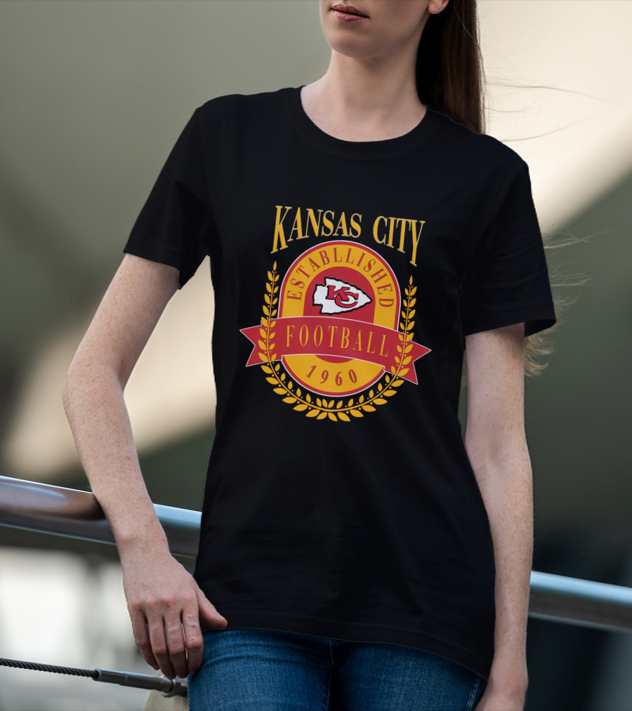 Kansas City Chiefs Established Football 1960 T-Shirt