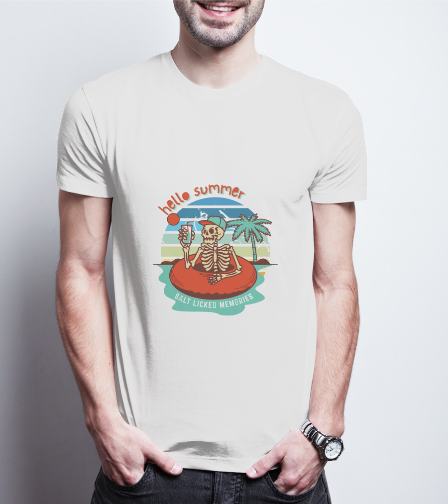 Hello Summer Salt Licked Memories T-Shirt