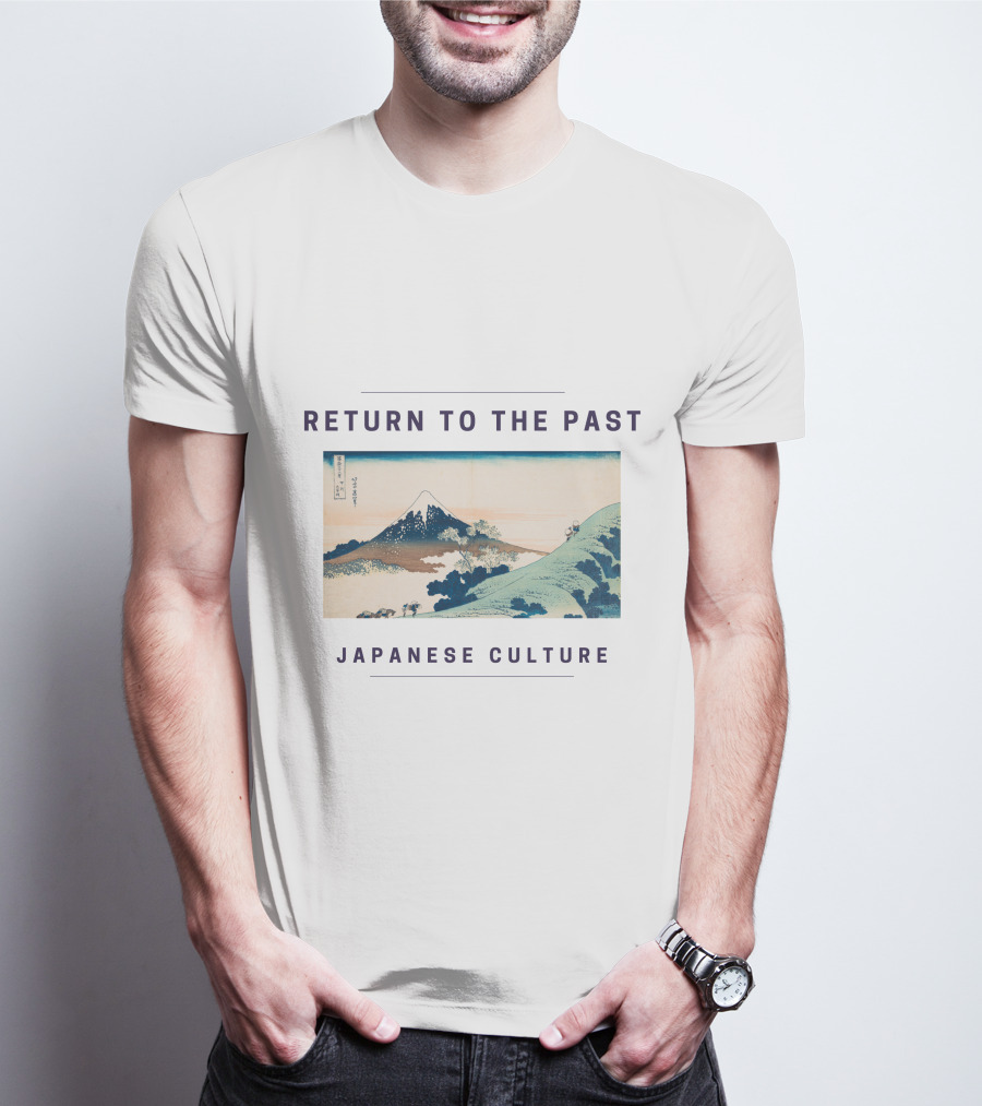 RETURN TO THE PAST JAPANESE CULTURE MOUNT FUJI Ukiyo-e T-Shirt