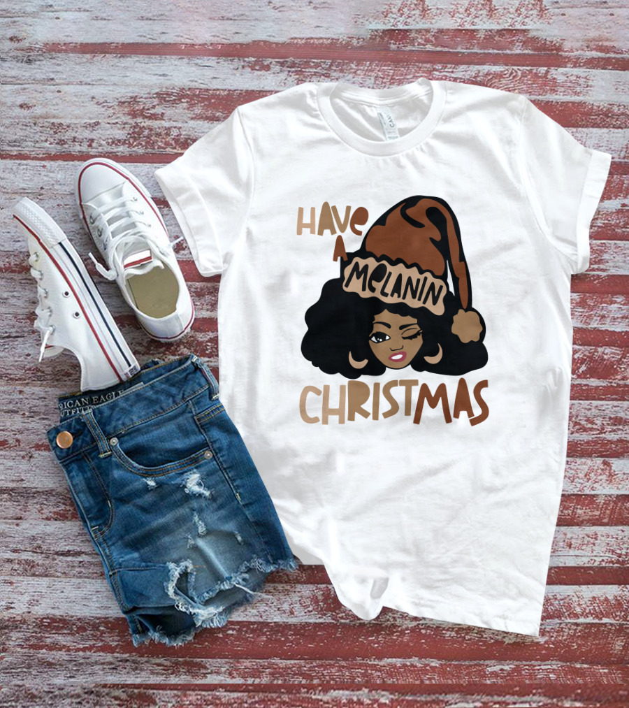 Have A Melanin Christmas Kryssylareina Certified Thief T-Shirt