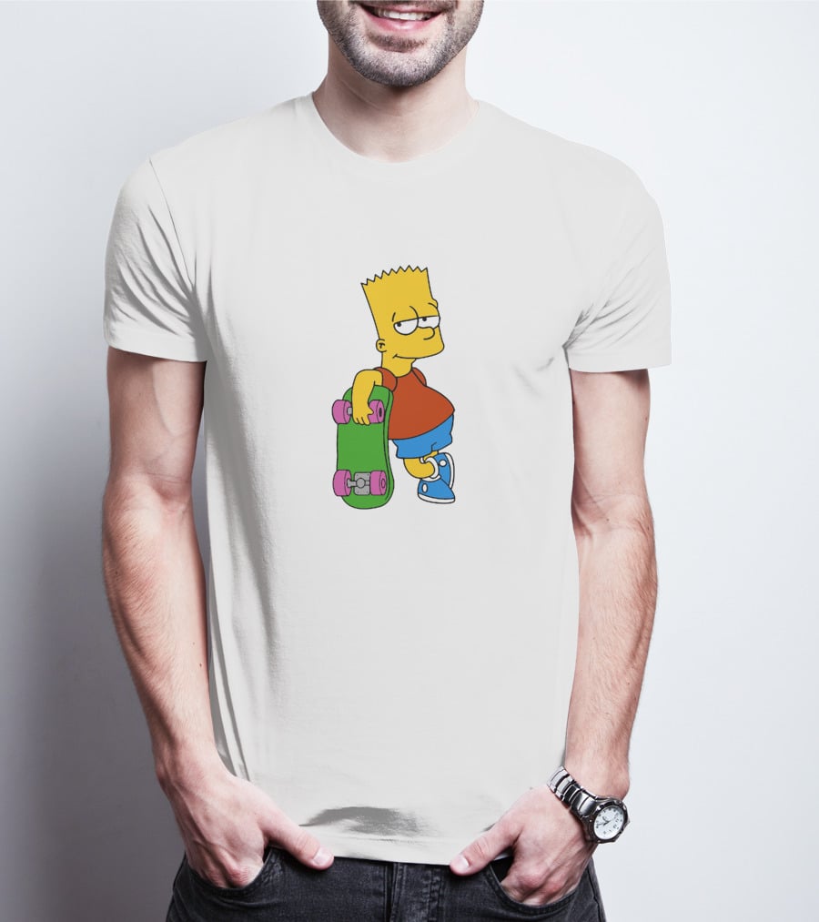Bart Simpson Skateboard T-Shirt