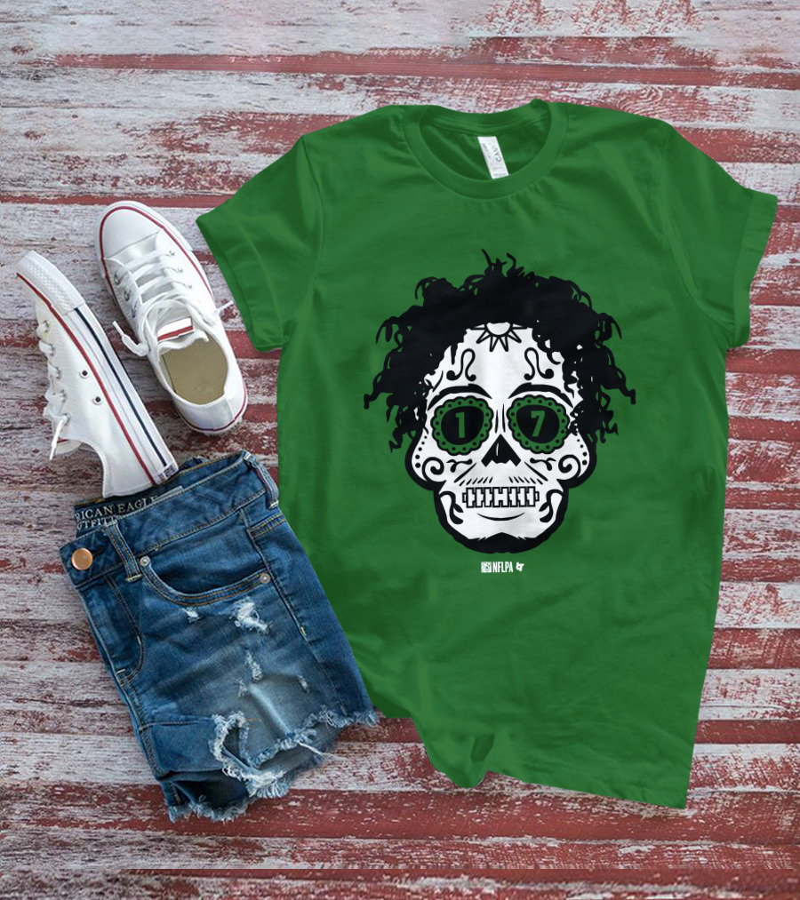 Garrett Wilson Sugar Skull 17 T-Shirt