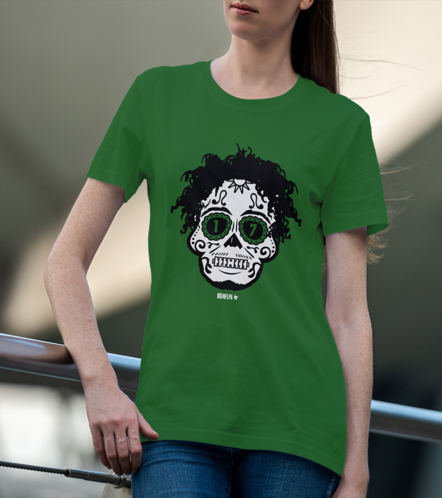 Garrett Wilson Sugar Skull 17 T-Shirt