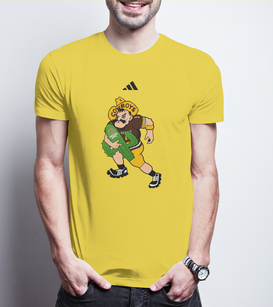 Cowboys Pistol Pete Arizona Bowl Cactus T-Shirt