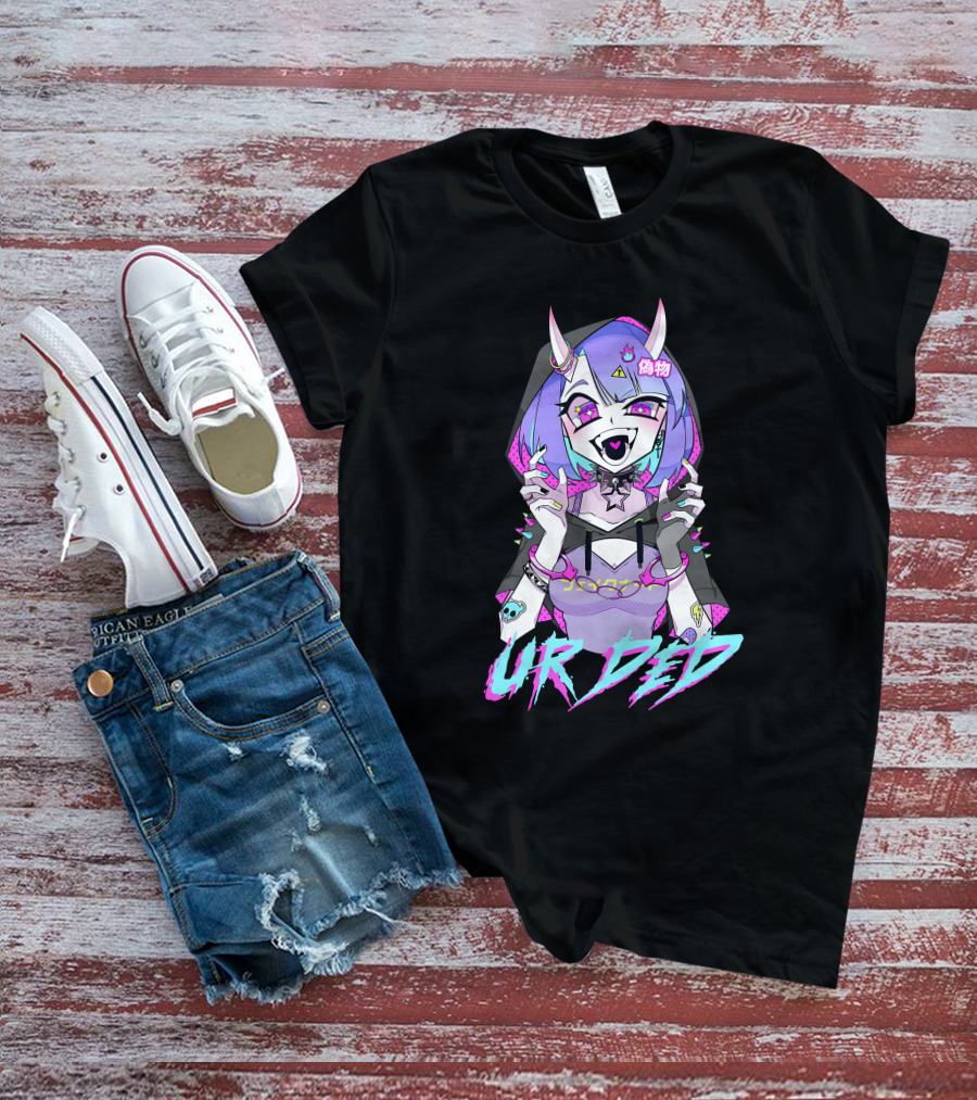 UR DED Kawaii Demon Anime Aesthetic T-Shirt