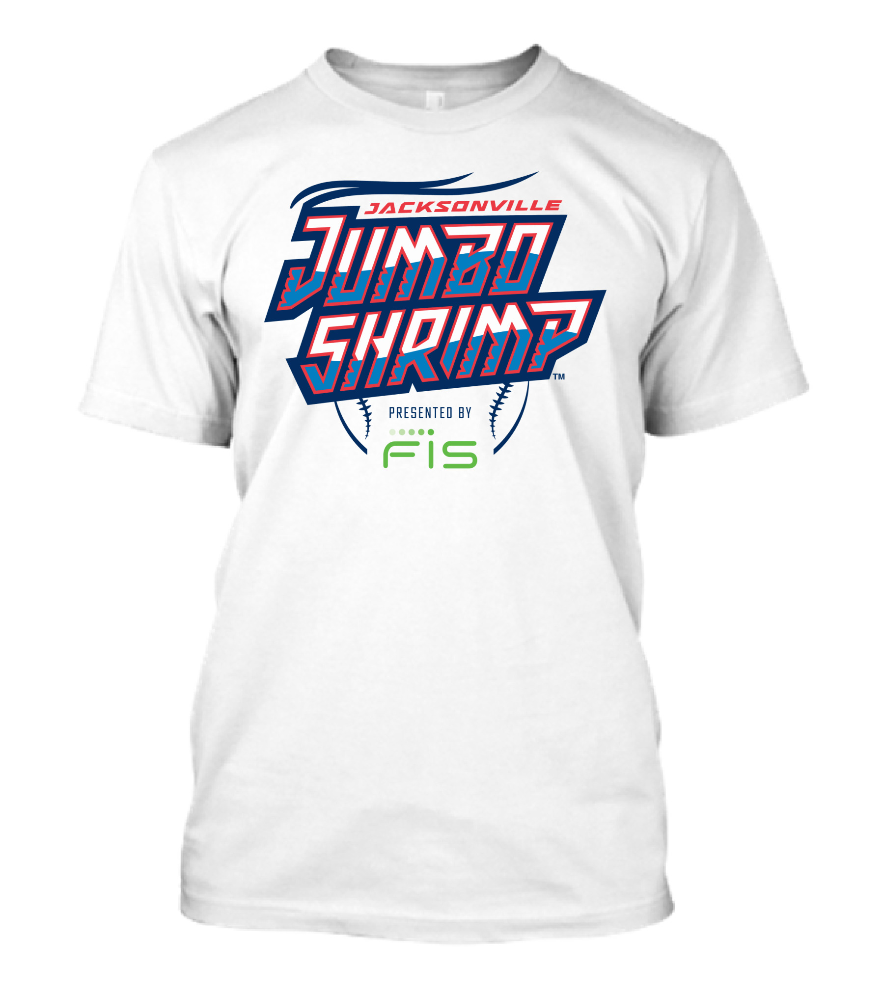 Jacksonville Jumbo Shrimp Presented By FIS T-Shirt