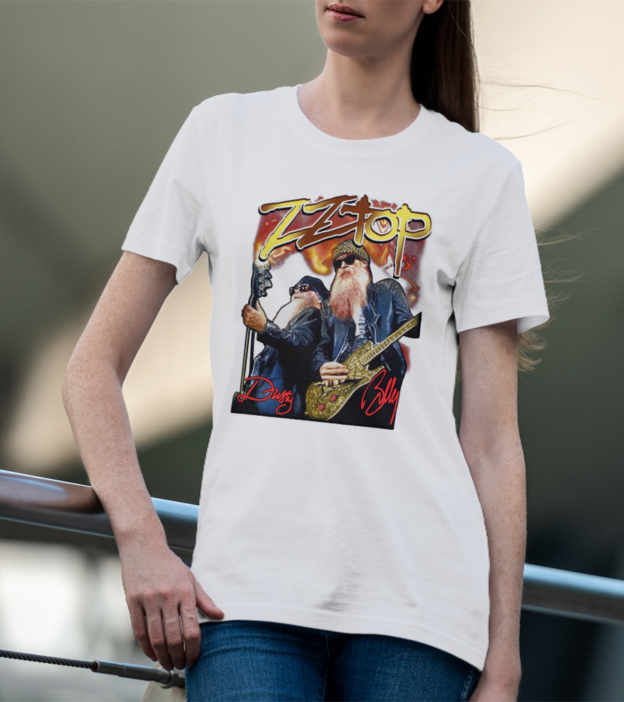 ZZ Top Live Since 1969 Vintage Dusty Billy T-Shirt