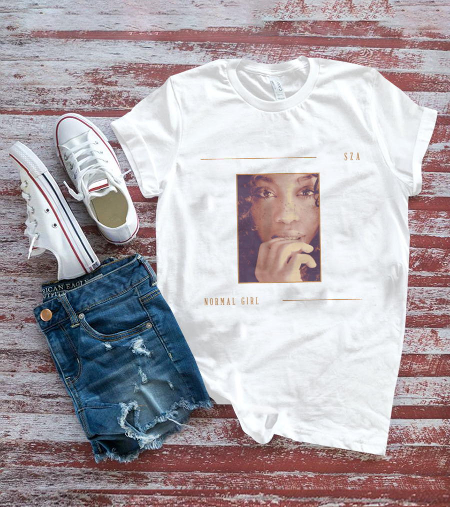 SZA Normal Girl American Vintage T-Shirt