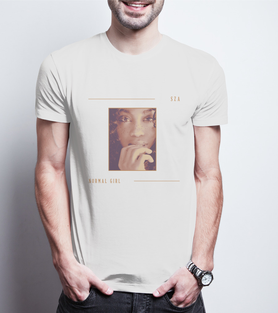 SZA Normal Girl American Vintage T-Shirt