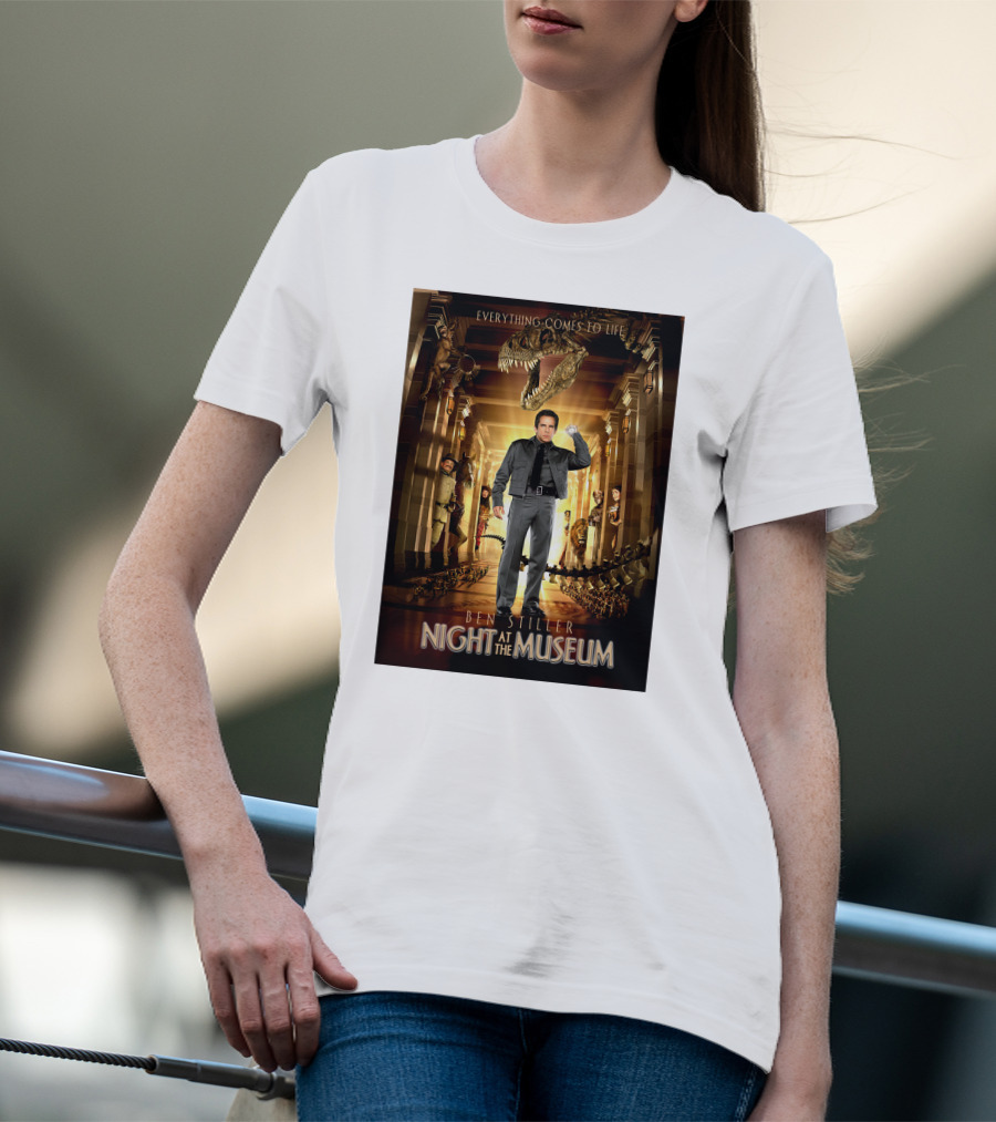 Night At The Museum Everything Comes To Life Ben Stiller T-Shirt