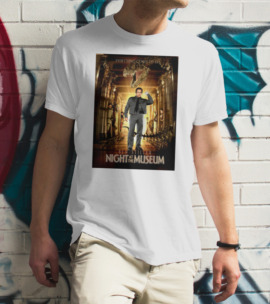 Night At The Museum Everything Comes To Life Ben Stiller T-Shirt