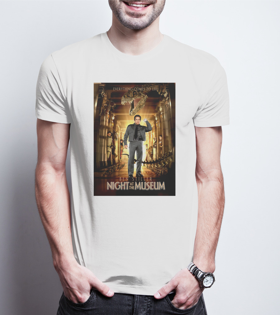 Night At The Museum Everything Comes To Life Ben Stiller T-Shirt