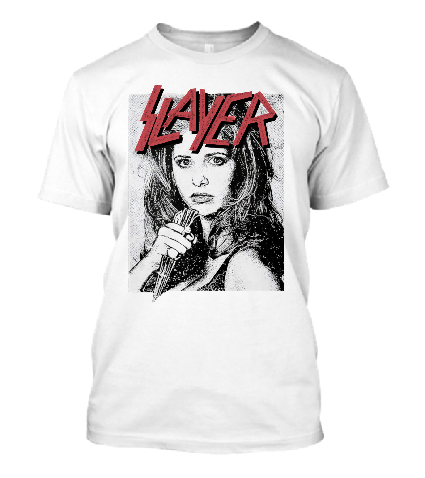 Buffy Slayer Vampire Cross T-Shirt