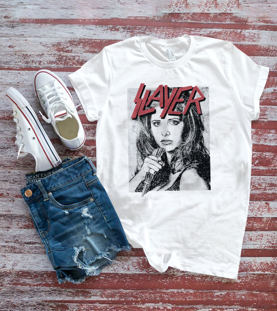 Buffy Slayer Vampire Cross T-Shirt