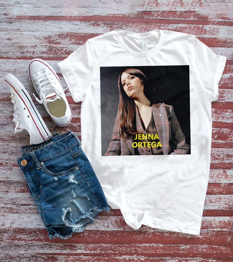 Jenna Ortega Fashion Wednesday Netflix Television T-Shirt