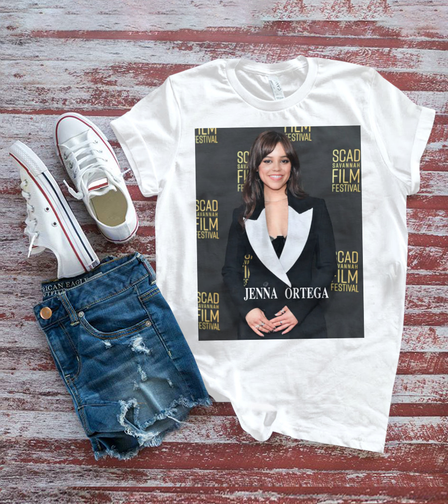 SCAD Savannah Film Festival Jenna Marie Ortega Wednesday Netflix Fashion T-Shirt
