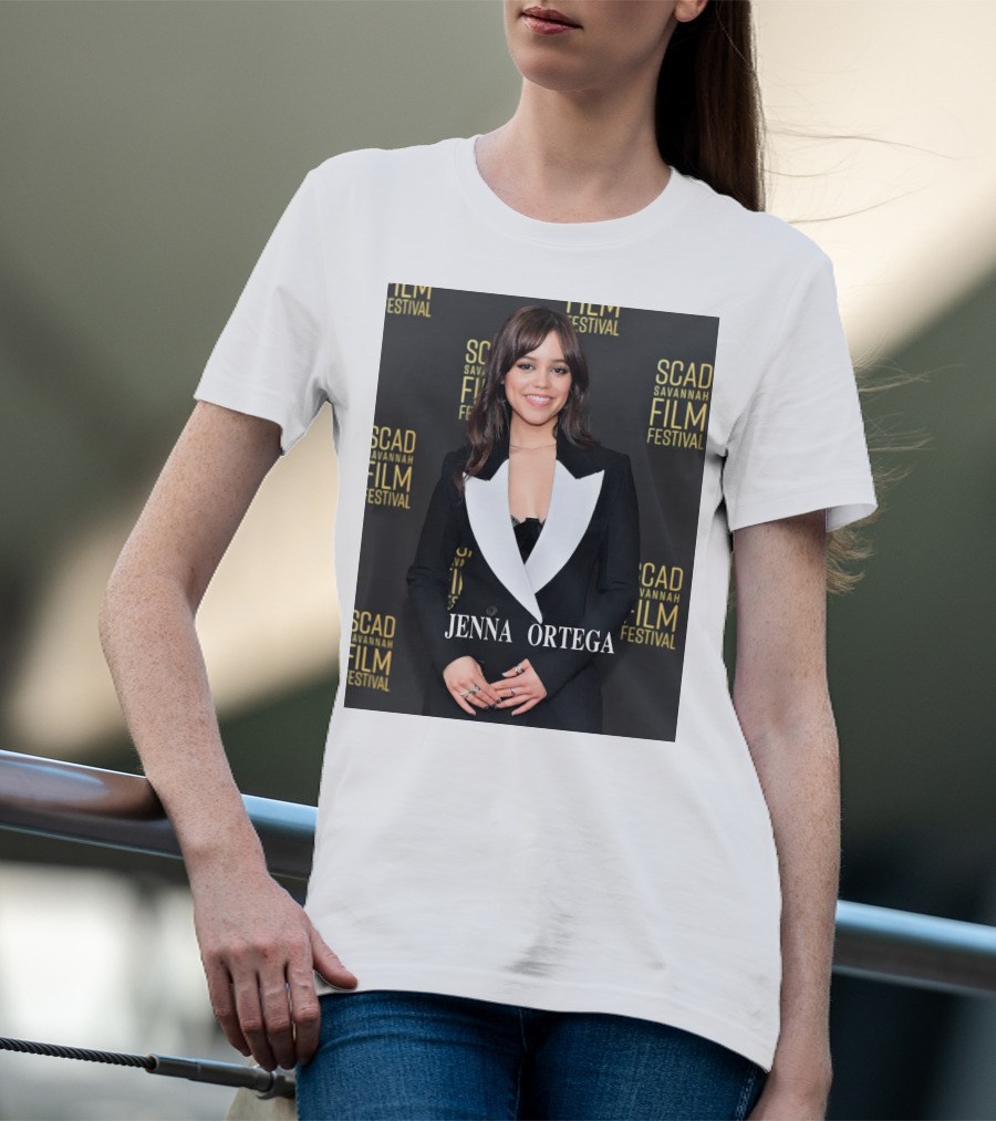 SCAD Savannah Film Festival Jenna Marie Ortega Wednesday Netflix Fashion T-Shirt