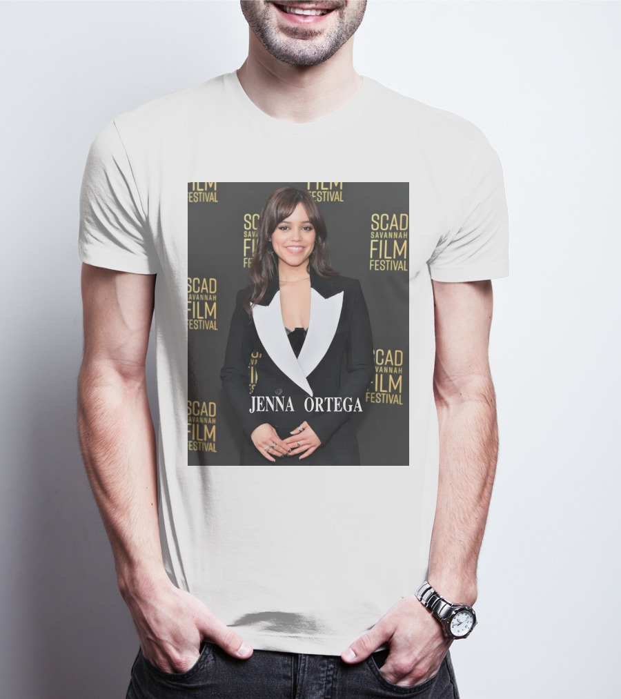 SCAD Savannah Film Festival Jenna Marie Ortega Wednesday Netflix Fashion T-Shirt