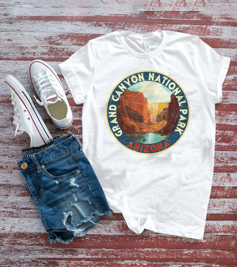 Grand Canyon National Park Arizona Vintage T-Shirt