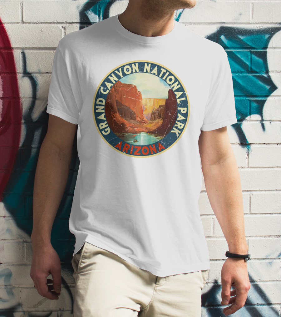 Grand Canyon National Park Arizona Vintage T-Shirt