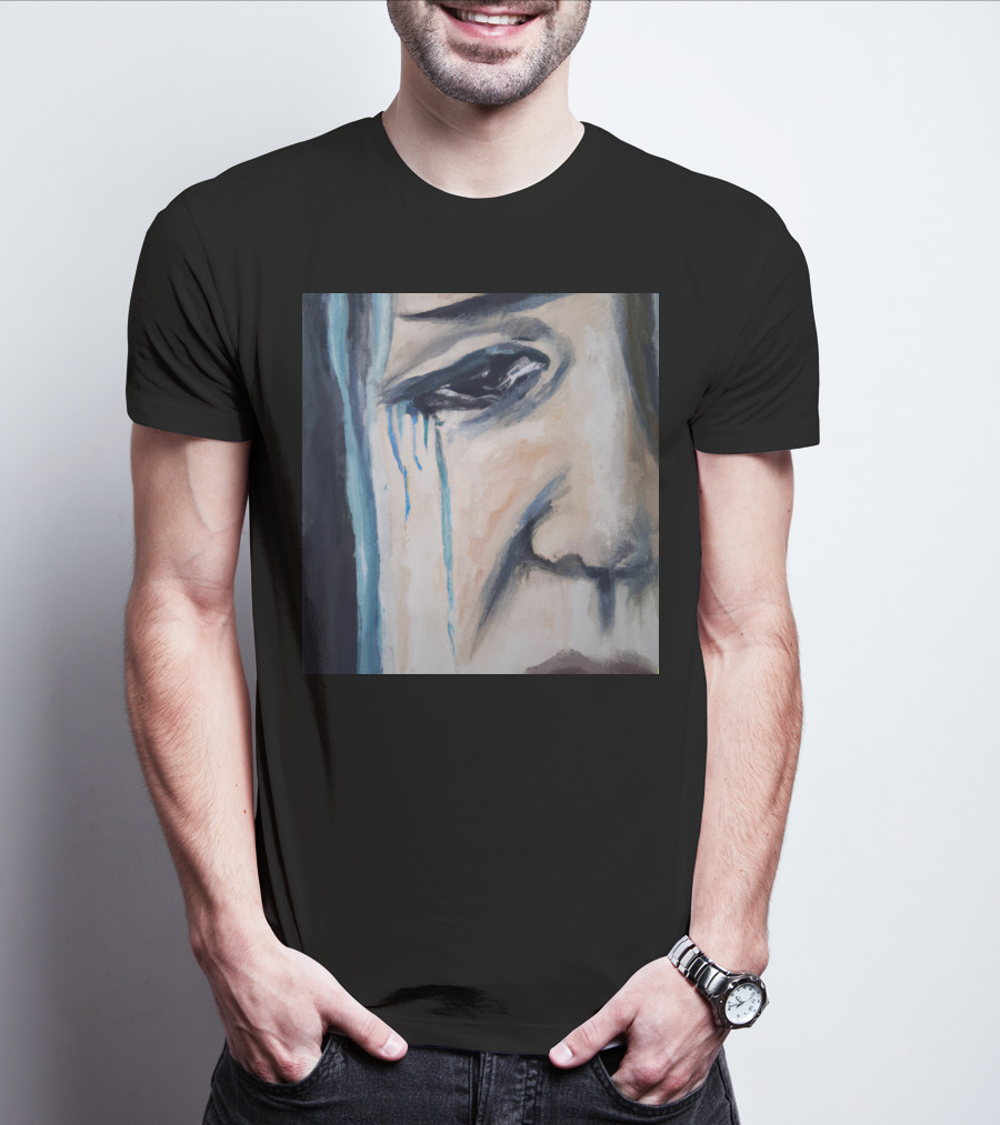 Sorrow Face Tears T-Shirt