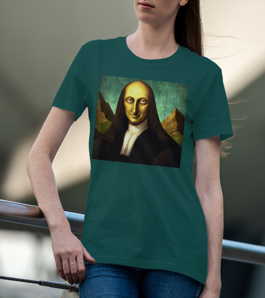 Sphinx Mona Lisa Hybrid Mysterious Smile T-Shirt