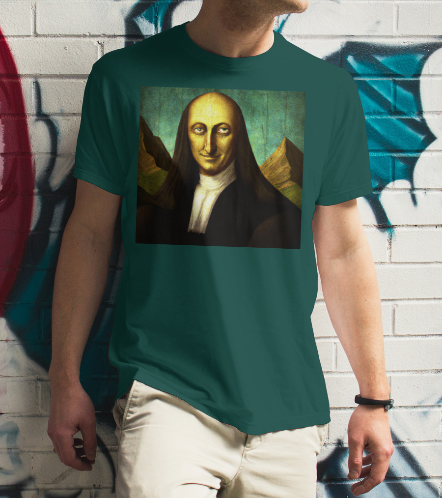 Sphinx Mona Lisa Hybrid Mysterious Smile T-Shirt