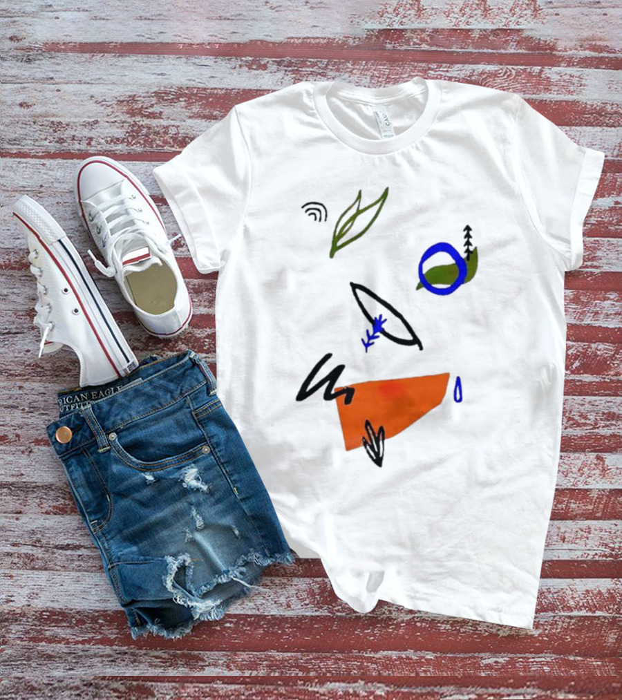 Goth Babe Abstract Aesthetic T-Shirt