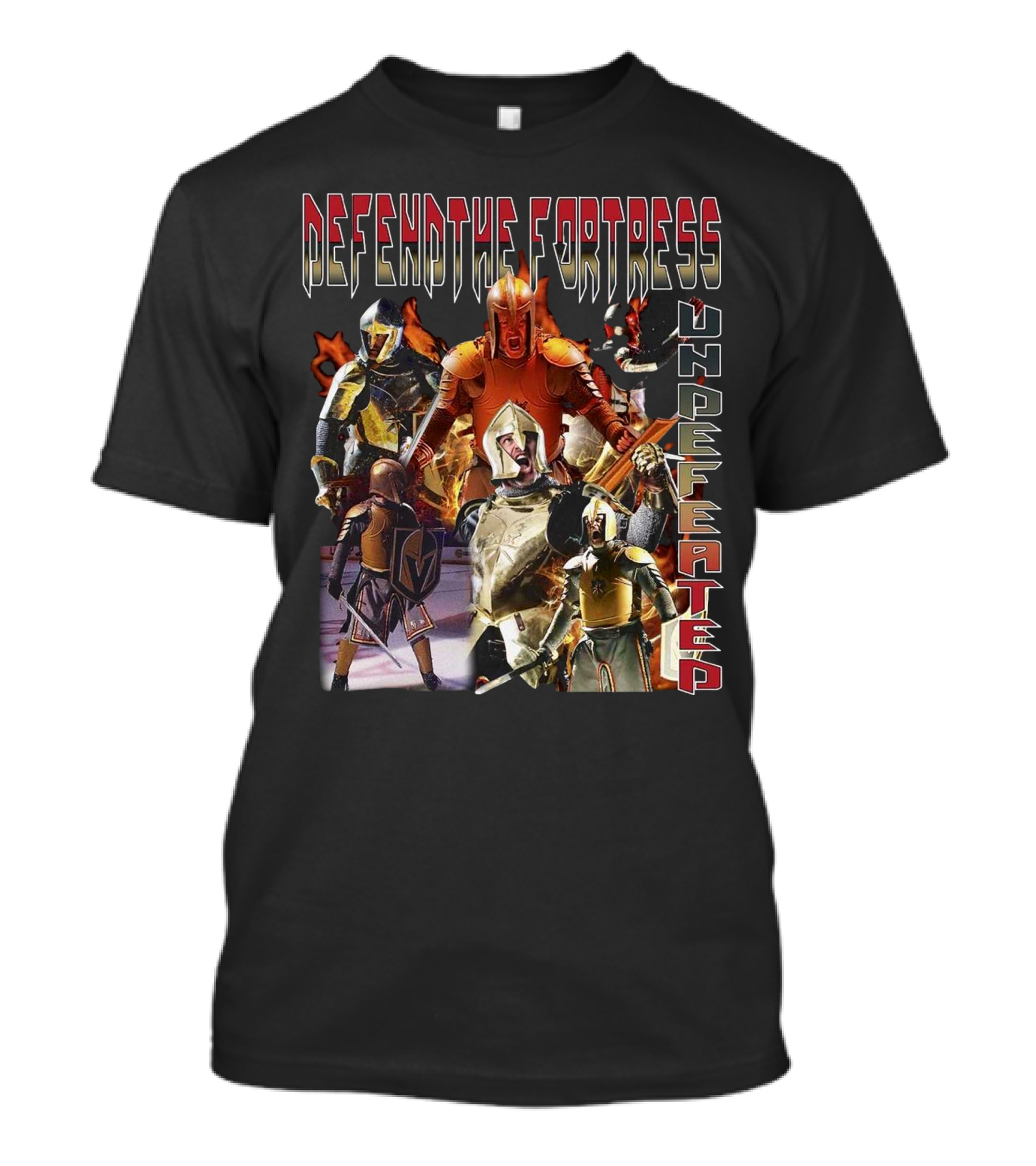 Defend The Fortress Undefeated Knight T-Shirt