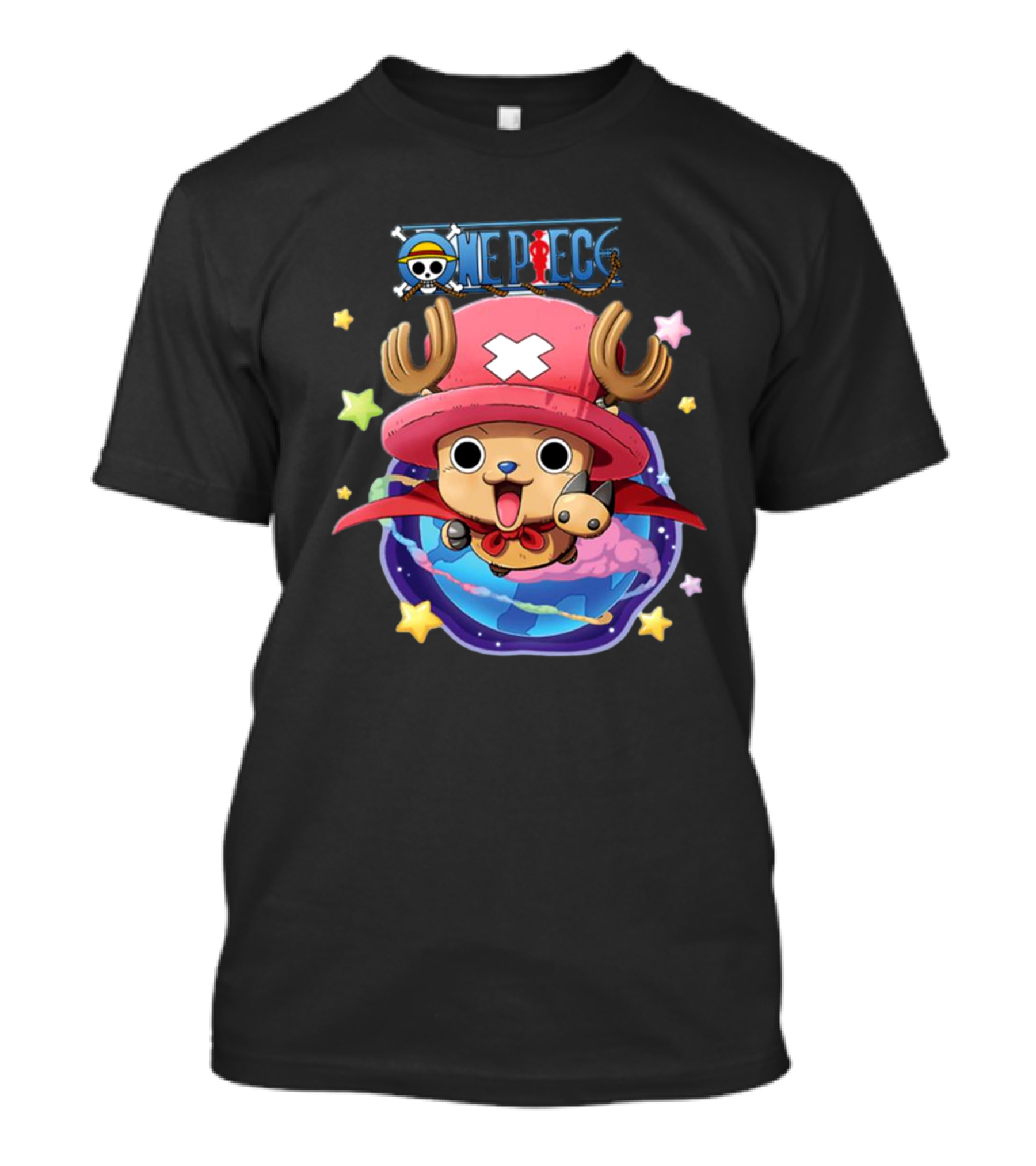 Kawaii Tony Tony Chopper One Piece Cute Starry Adventure T-Shirt