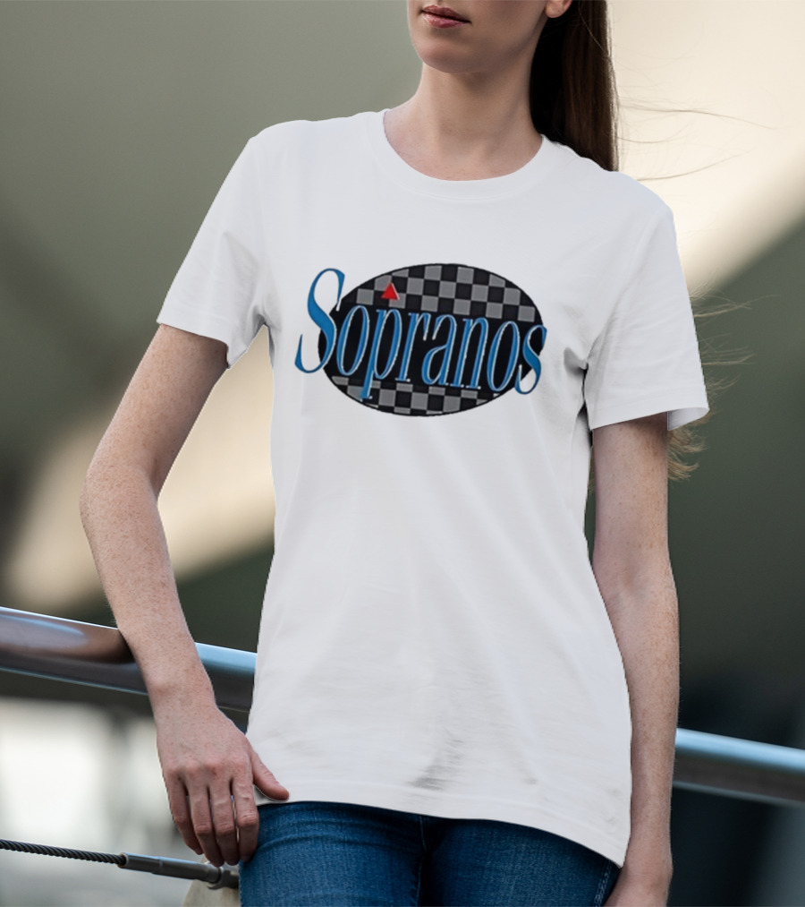 Seinpranos VIII Omwearta Seinfeld Soprano Checkerboard T-Shirt