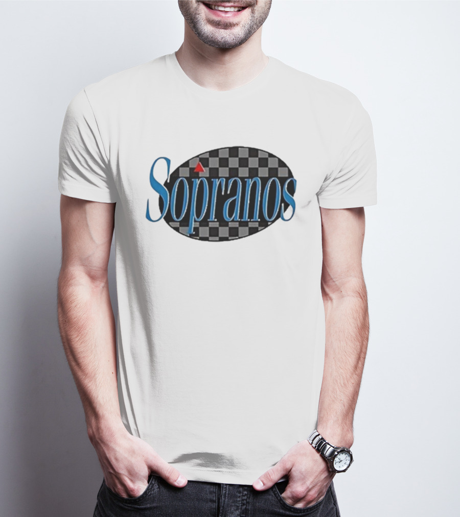 Seinpranos VIII Omwearta Seinfeld Soprano Checkerboard T-Shirt