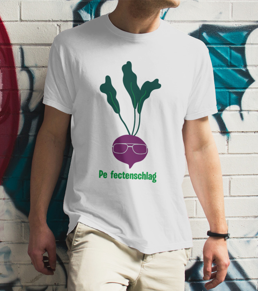 Pe Fectenschlag Super-Soft Beet Glasses T-Shirt