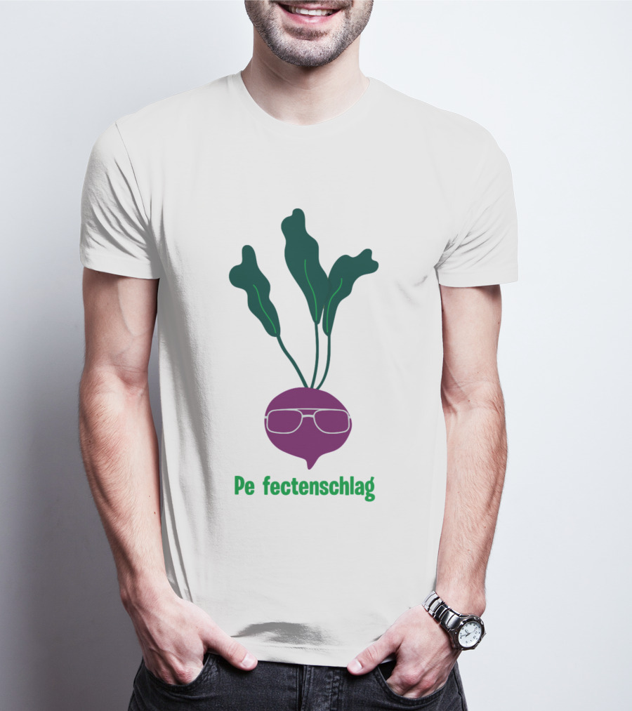 Pe Fectenschlag Super-Soft Beet Glasses T-Shirt