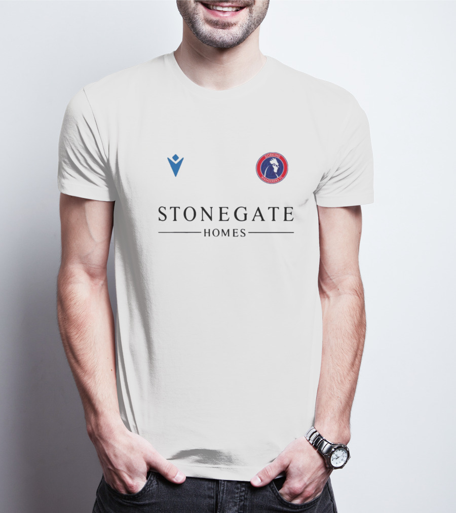Dorking Wanderers FC New Home Stonegate Homes T-Shirt