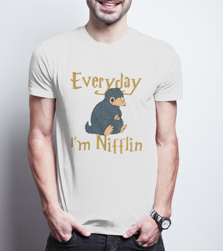 Everyday I'm Nifflin Fantastic Beasts Niffler Inspired T-Shirt