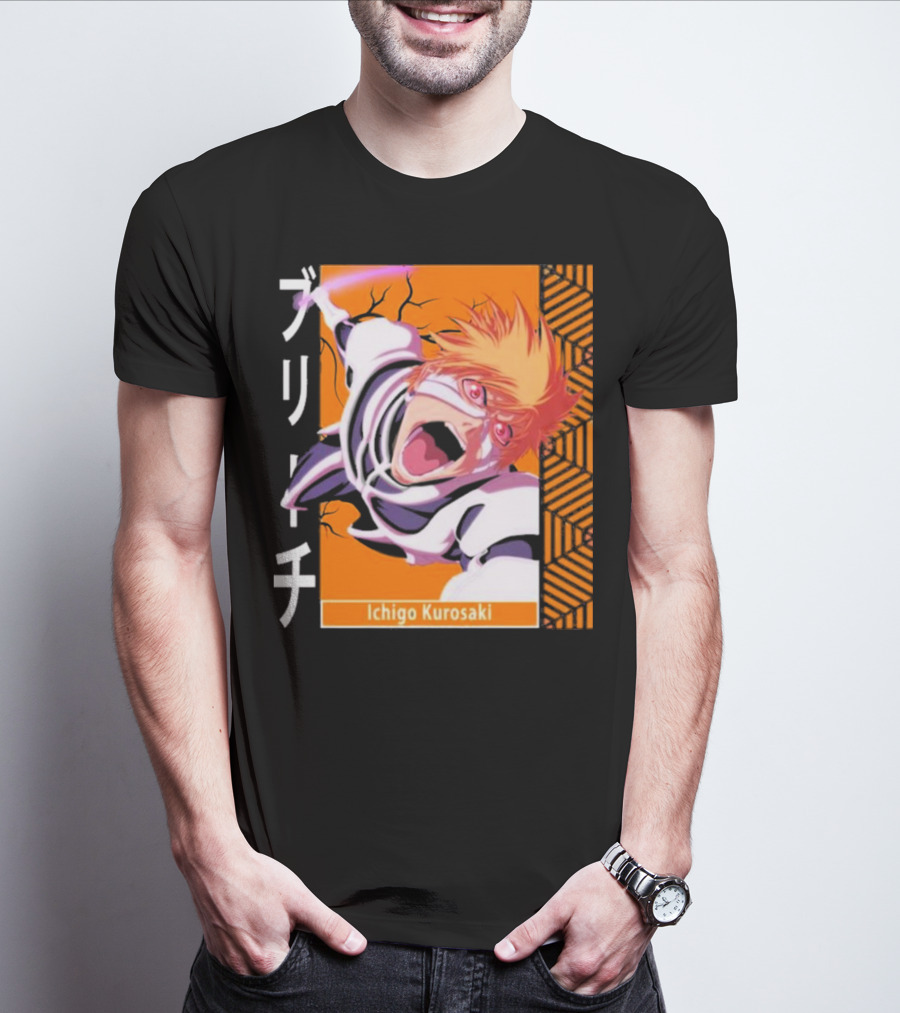 Bleach Ichigo Kurosaki Anime Manga Character T-Shirt