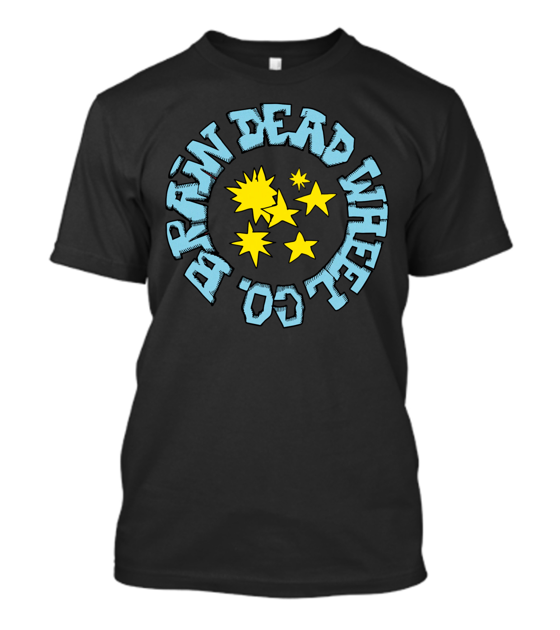 Brain Dead Wheel Co Bold Stars T-Shirt