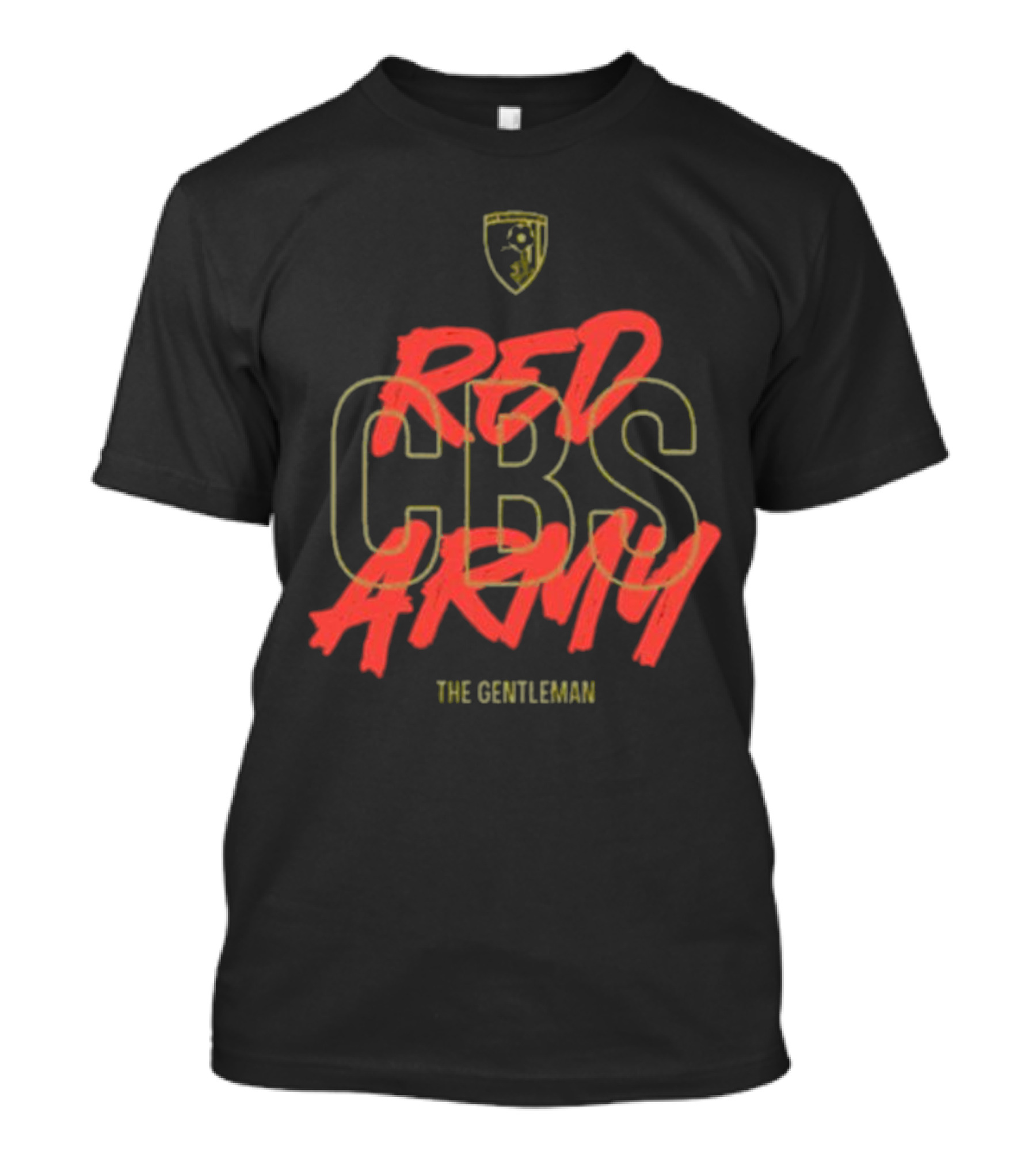 Red CBS Army The Gentleman T-Shirt