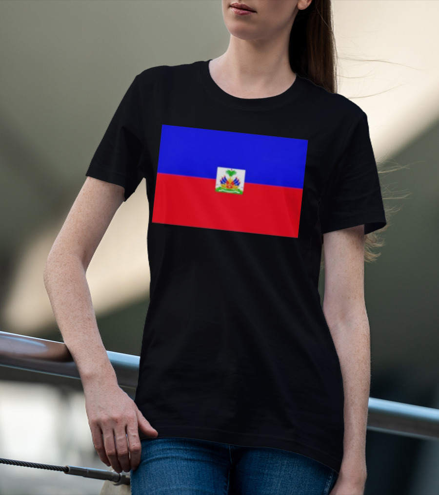 Haitian Flag Day Celebration With National Colors T-Shirt