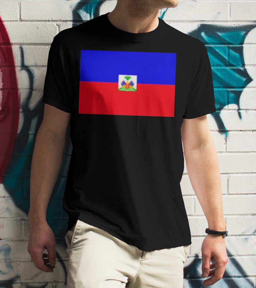 Haitian Flag Day Celebration With National Colors T-Shirt