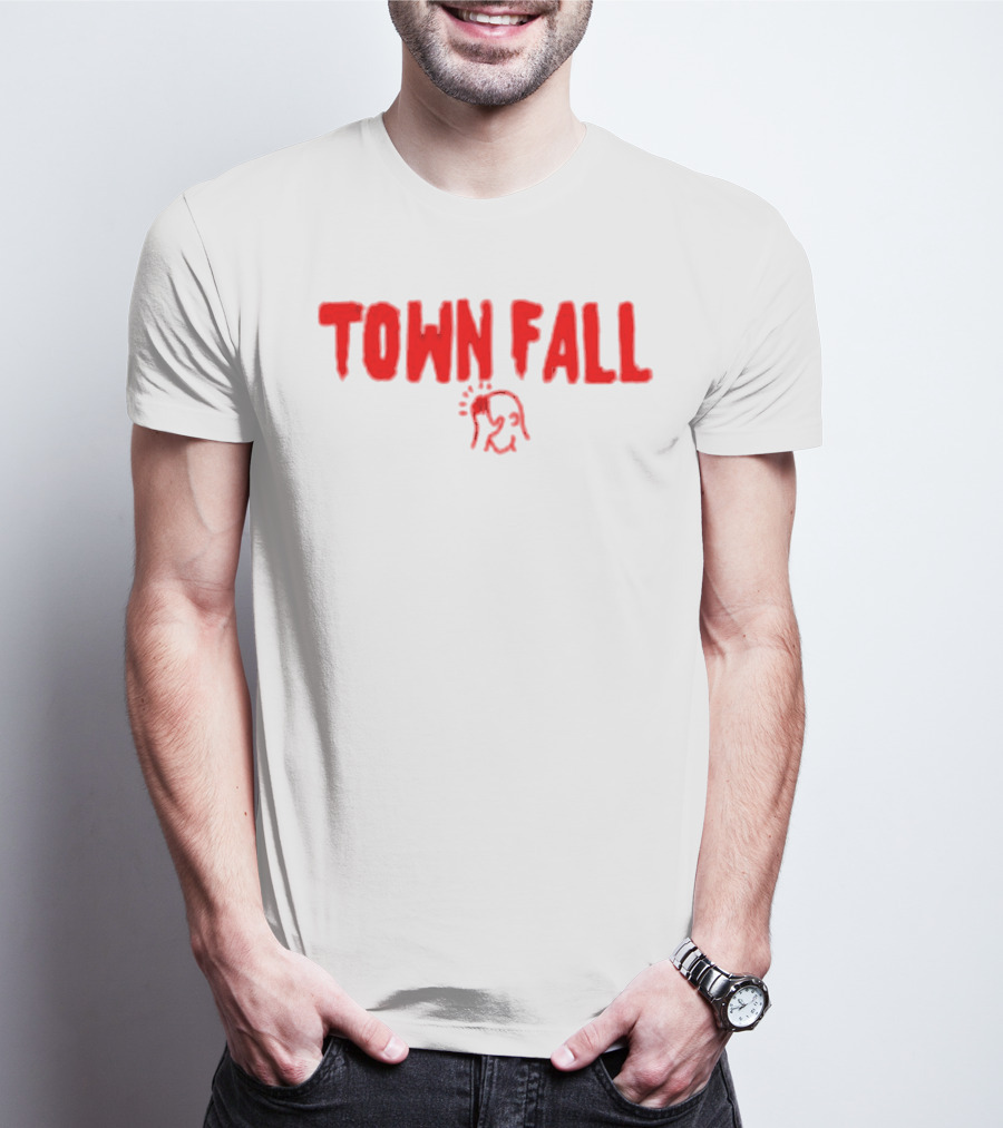 TOWN FALL TownFall Sketch Face T-Shirt