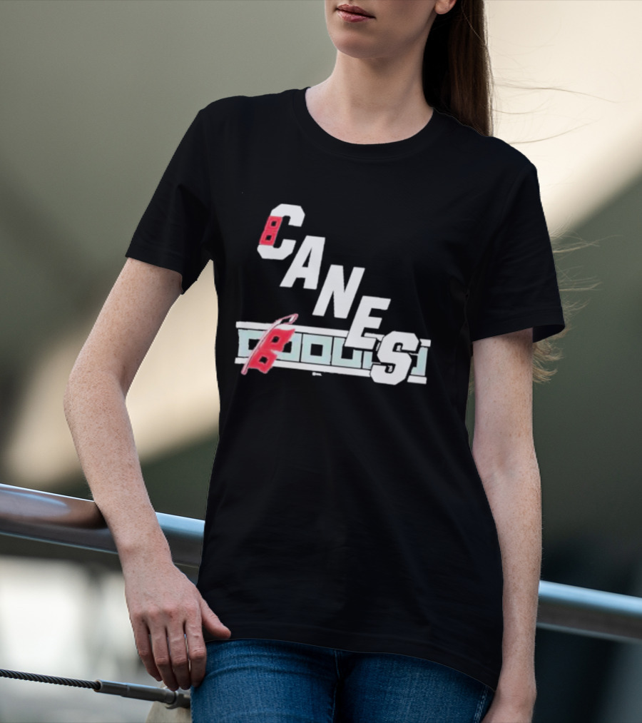 CANES Hurricanes Ice Hockey Sports Team T-Shirt