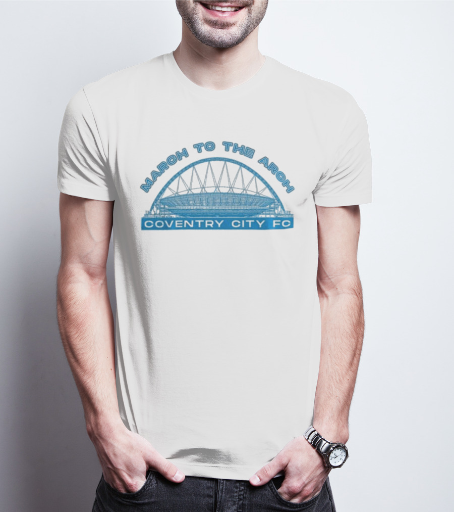 March To The Arch Coventry City FC Wembley 22-23 T-Shirt