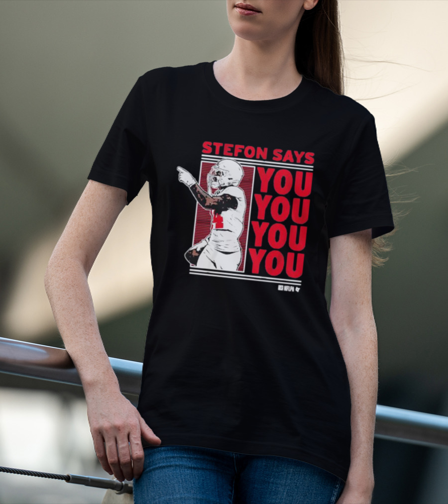 Stefon Says You You You You NFLPA Football Player T-Shirt