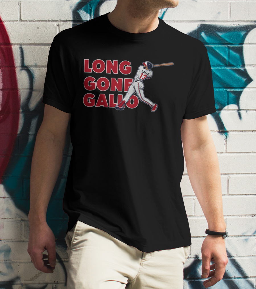 Long Gone Gallo Minnesota Baseball Player Number 13 T-Shirt