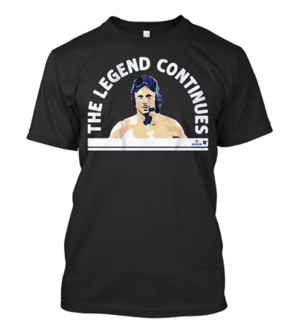 The Legend Continues 70s Action Hero T-Shirt