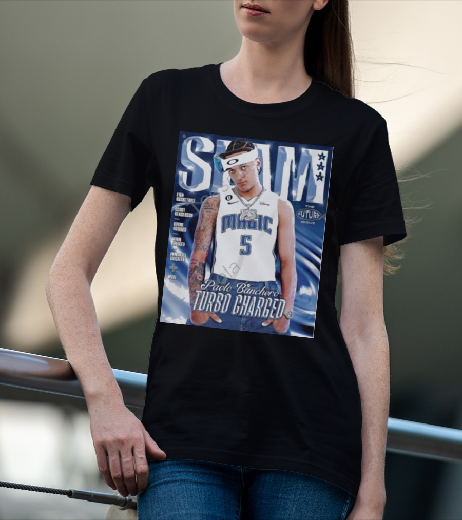 Slam Paolo Banchero Magic Turbo Charged The Future Issue T-Shirt